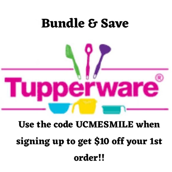 Tupperware Flower Design One Touch Canister Set - Picture 8 of 8